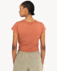 Футболка YARNHILL (Женский; L/12 (46); copper brown)
